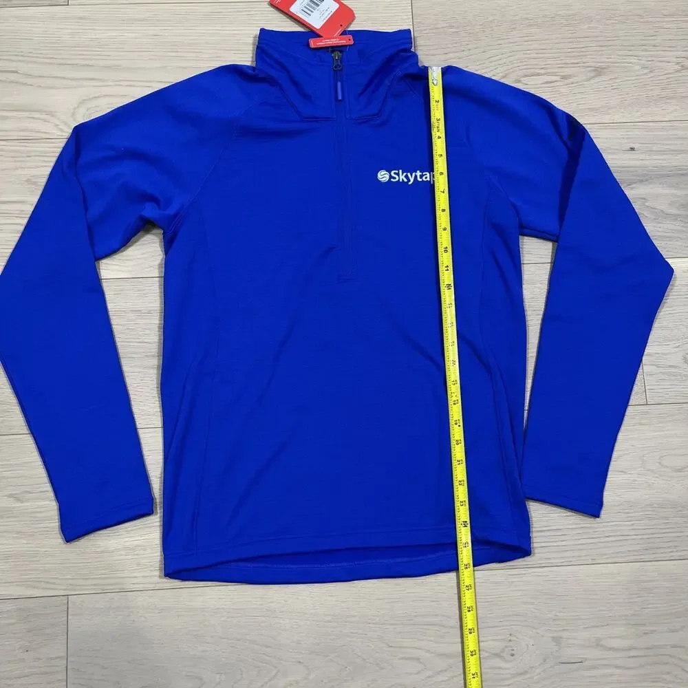 The North Face Summit 1/2 Zip Crevasse Baselayer DotKnit Pullover Mens TNF Blue